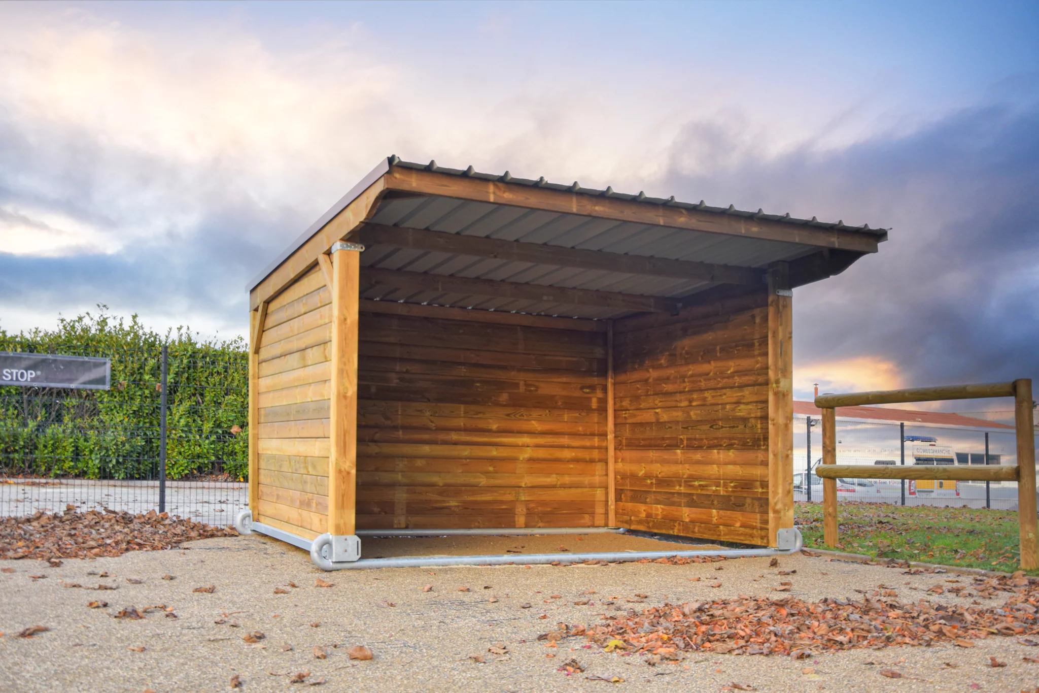 Mobile Weidehütte
